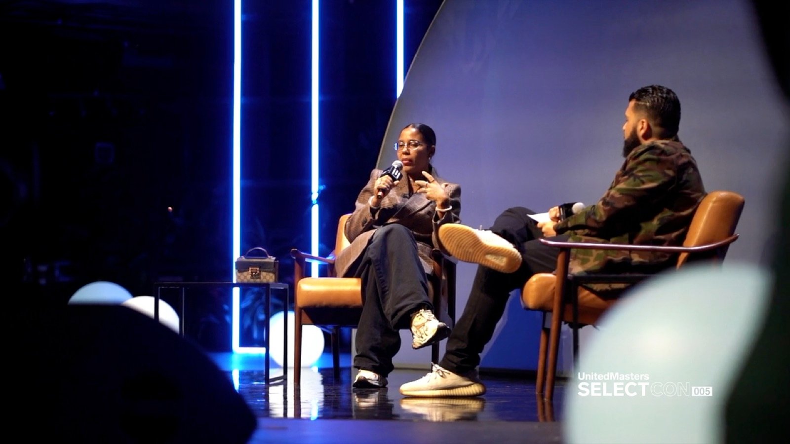 In conversation